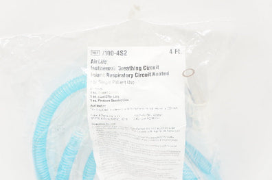 CareFusion 7100-4S2 AirLife Isothermal Breathing Circuit Infant 4 Ft.